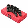 Cool Kitchen 12 Piece .38 In. Drive 12 Point Sae Socket Set CO68458